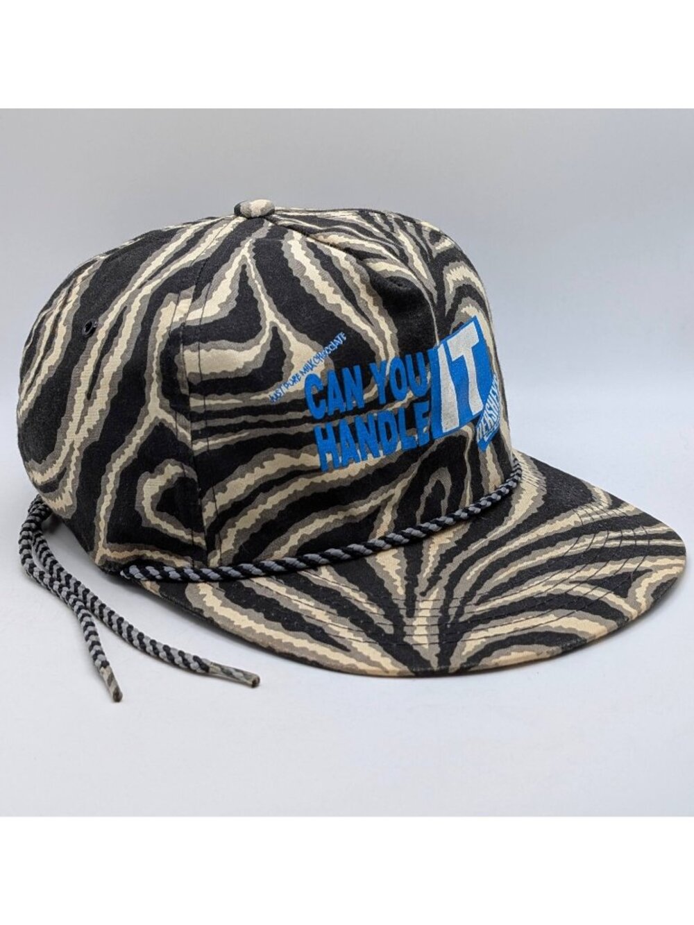 Vintage Hershey’s Milk Chocolate Hat Adjustable Back Unisex Retro 80s 90s Funky